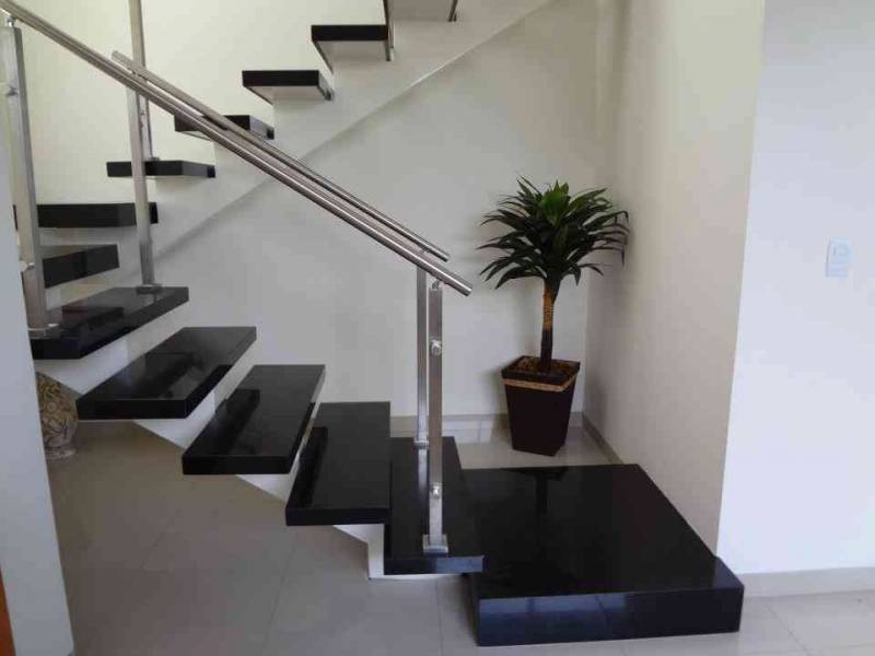 Empresa de Escada de Granito Preto Penha - Escada com Mármore Empresa de Escada de Granito Preto Penha - Escada com Mármore