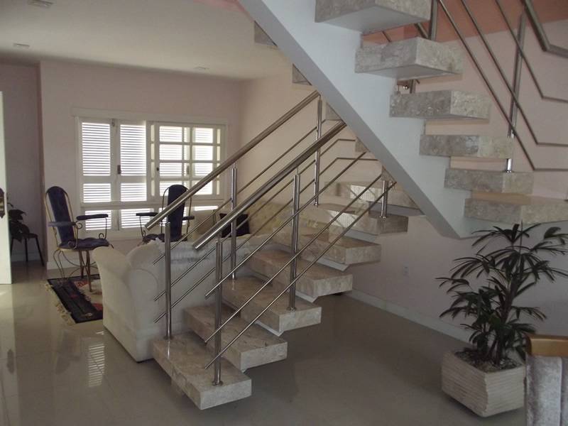 Empresa de Escada de Mármore Travertino Cidade Tiradentes - Escada de Granito Preto