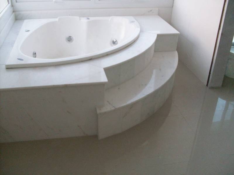 Instalação de Revestimento de Banheira Centro - Revestimento de Banheiro em Mármore