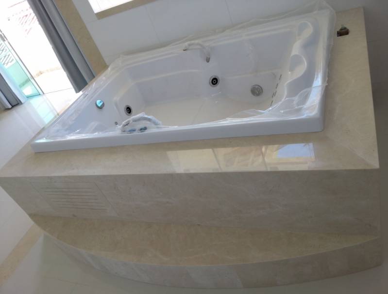 Revestimento de Banheira Preço Aclimação - Revestimento de Banheiro em Mármore