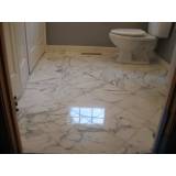 piso de mármore para banheiro preço Alphaville