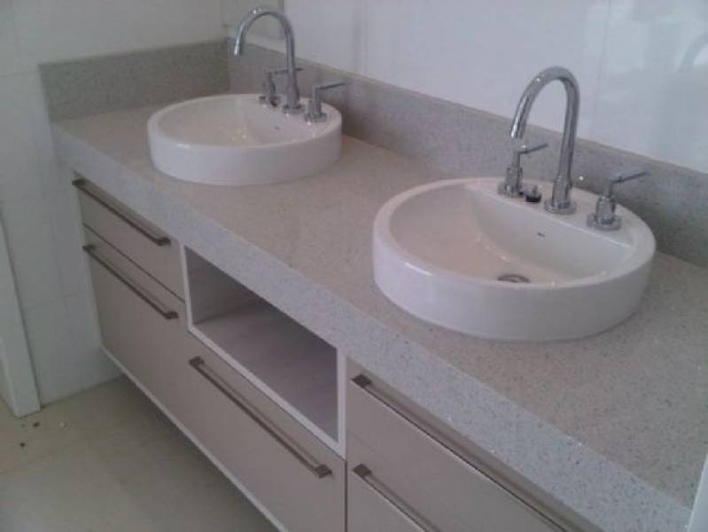 Venda de Lavabos de Mármore para Banheiro Santana - Lavabo de Granito Quartzo